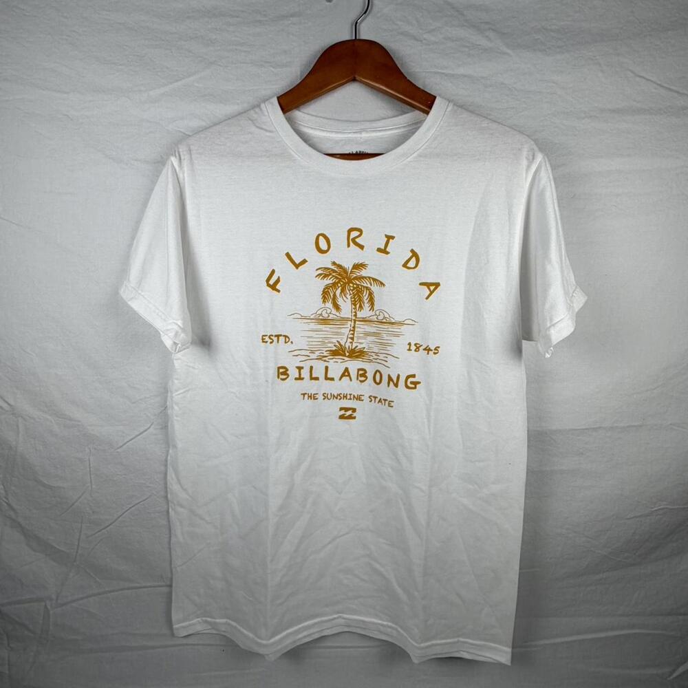 Billabong white Florida ‘The Sunshine State’ tee #surf #florida